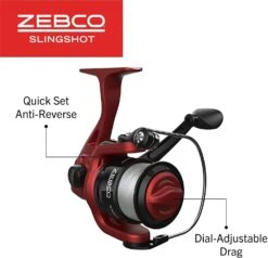 Zebco Slingshot Spinning Combos -Jig Reel Pro Sales Store 71KGjjADgrL. AC SL1500