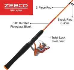 Zebco Splash Spinning Combos 10 Zebco Splash Spinning Combos -Jig Reel Pro Sales Store 71SmB6RNyeL. AC SL1500