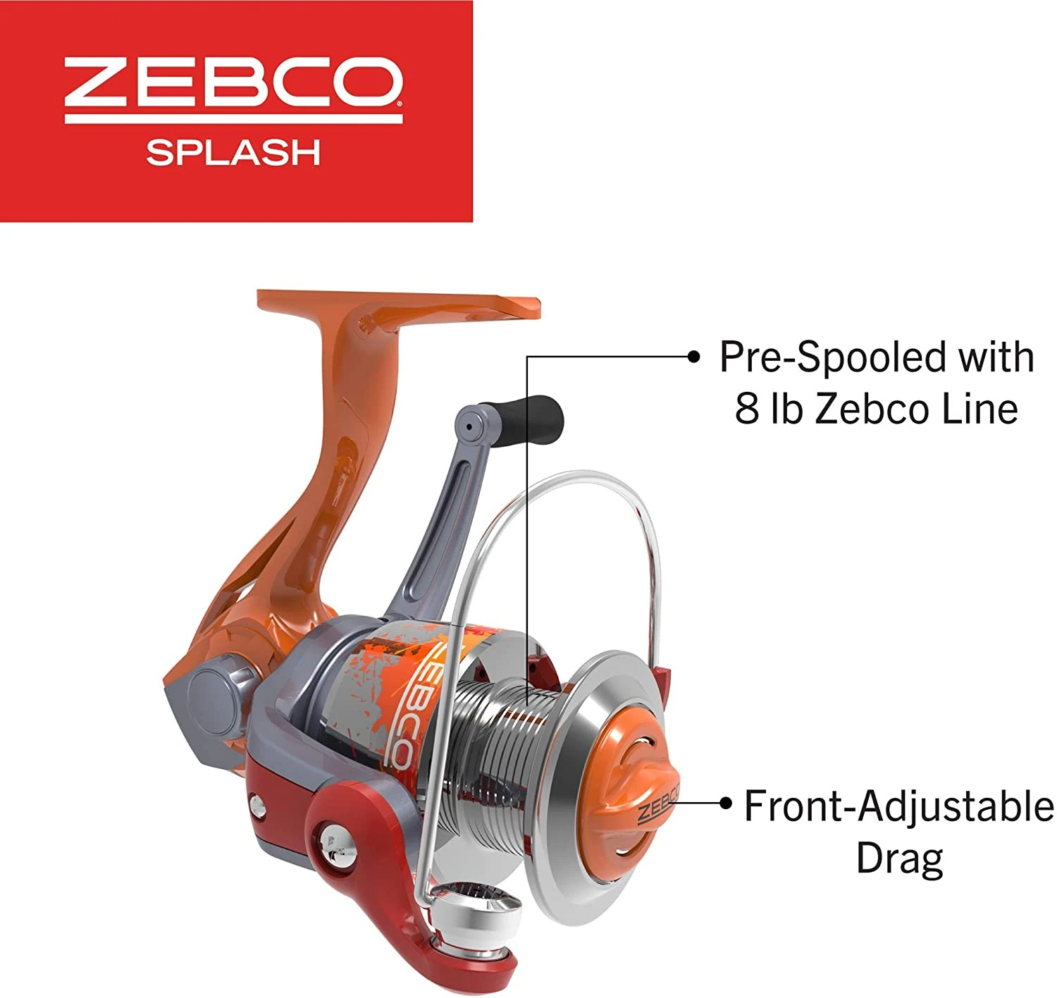 Zebco Splash Spinning Combos 5 Zebco Splash Spinning Combos - Image 5