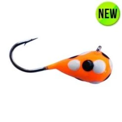 Kenders Tungsten Jigs -Jig Reel Pro Sales Store OrangeWhiteBlackSpotGlow