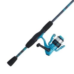 Shakespeare Amphibian Spinning Combo -Jig Reel Pro Sales Store Shakespeare AmphibianCamoSpinningCombo Blue alt3