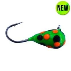Kenders Tungsten Jigs -Jig Reel Pro Sales Store greenorangeblackspotglow